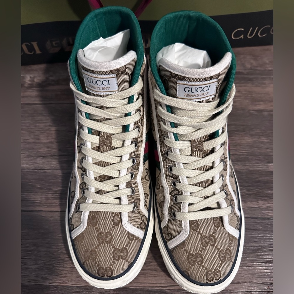 MEN'S GUCCI TENNIS 1977 HIGH TOP SNEAKER
